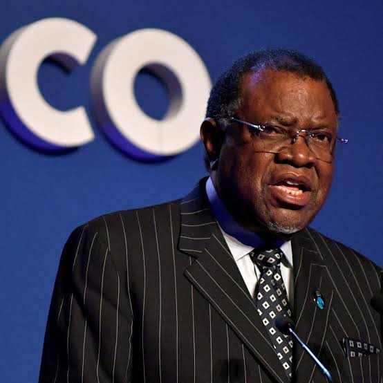 Namibian President, Hage Geingob passes away days after returning from U.S. medical trip